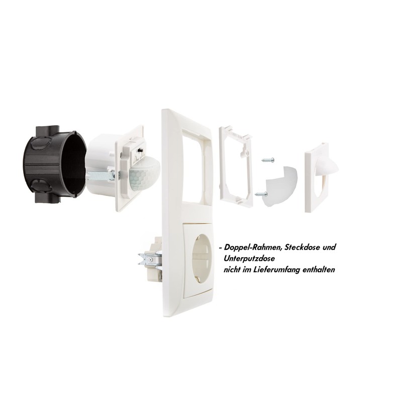 HUBER Motion 15 PIR Motion Sensor 190° for Indoor Use