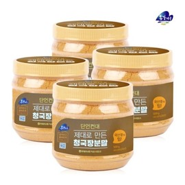 Donggangmaru 영월농협 동강마루 청국장분말 500gx4통 Yeongwol Agricultural Cooperative Donggangmaru Cheonggukjang Powder 500g x 4 Containers
