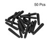 QUARKZMAN Pack of 50 Rubber End Caps 1.3 mm ID