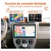 Auto Estéreo Jeep Compass Patriot 2007 2008 Carplay 64gb