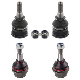 Set of 4 Front Upper & Lower Ball Joints Left + Right FEBI for VW Beetle Karmann Ghia