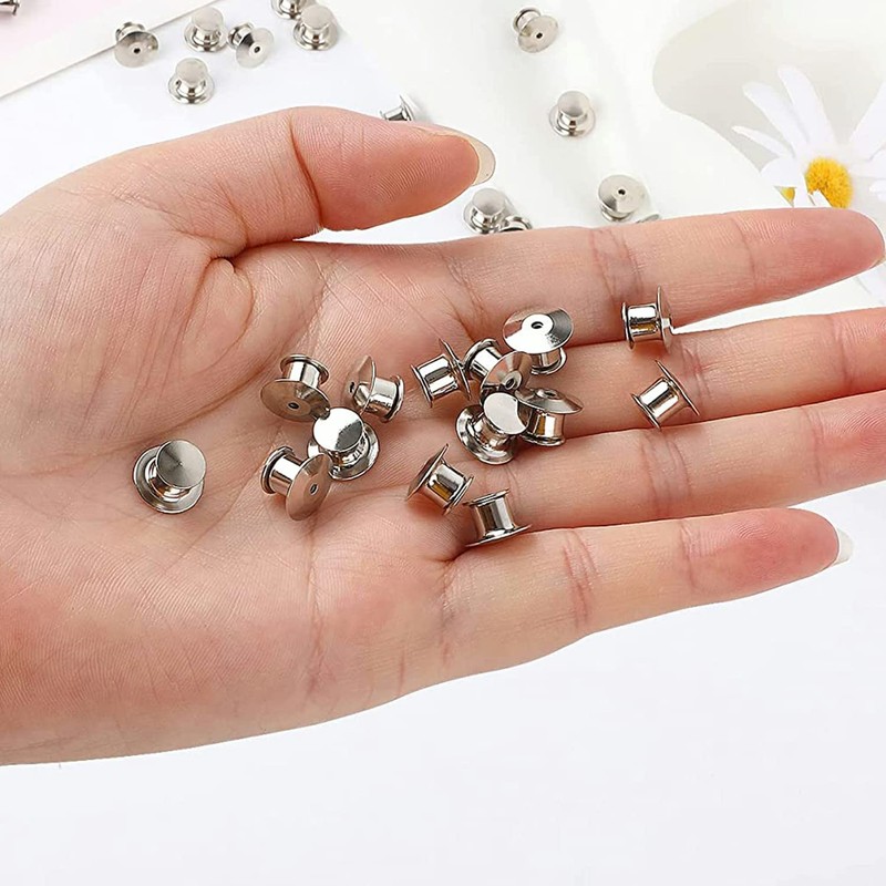 Pins Locking Backs Pin Locks Metal Pin, Wady 40 Pieces