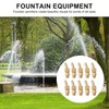 1/8" DN6 Brass Gushing Spray Water Fountain Nozzles, Universal Water