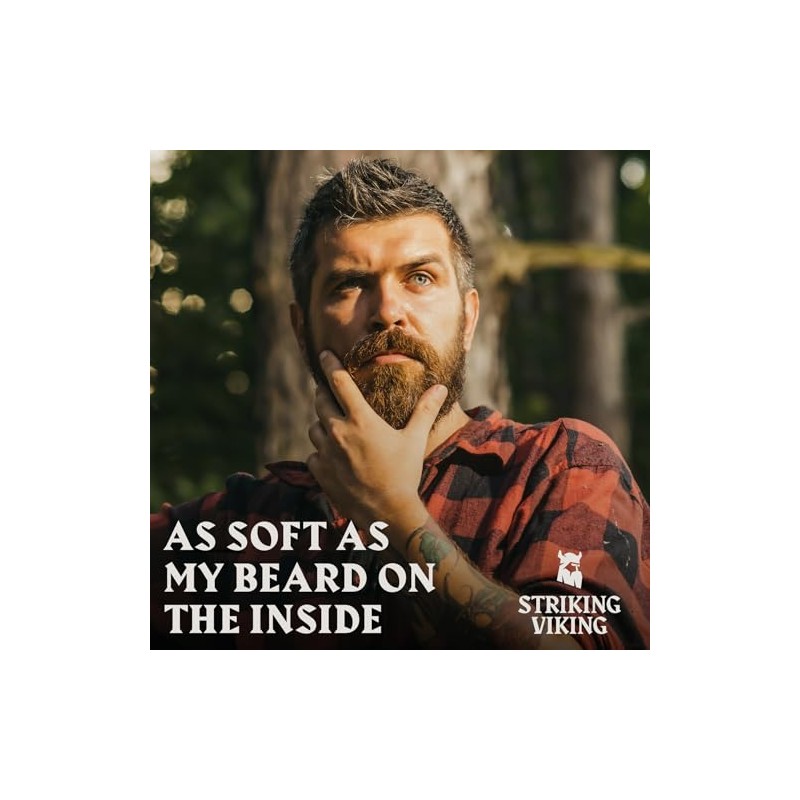 Striking Viking Aceite Para Barba - Aroma A Madera De
