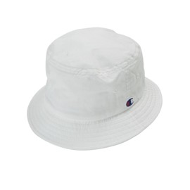 Champion Bucket Hat, Hat, Cotton, Men's, Women's, Unisex, white