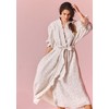NOTHING FITS BUT Muslin Gauze Robe Maternity Gown, Women’s Cotton