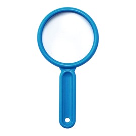 Kutsuwa MG002BL School Student Muscular Glasses, 2.2 inches (55 mm), Blue