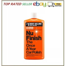 Nu Finish The Once A Year Car Polish - 16 OZ