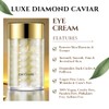 EDA LUXURY BEAUTY Luxe Diamond Caviar Eye Cream - Anti
