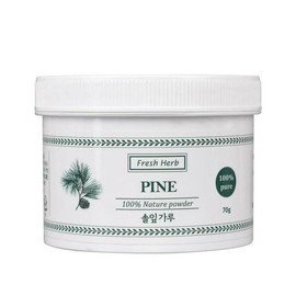 SellerHub 신선약초 국산 솔잎가루 70g / 천연 곡물 마스크팩 (S10455768) Fresh Herbal Korean Pine Needle Powder 70g / Natural Grain Mask Pack (S10455768)