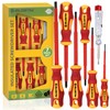 BLOSTM Precision Insulated Screwdriver Set - 7pcs VDE Tested Electrical