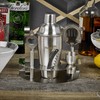 Homiu Cocktail Set Deluxe 8 Piece with Table Stand, Premium