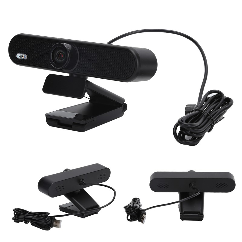 C55e 4K HD Webcam with Microphone USB Computer Camera for