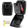 GIBOHOM Key Safe with Number Code, Key Safe Wall Mounted