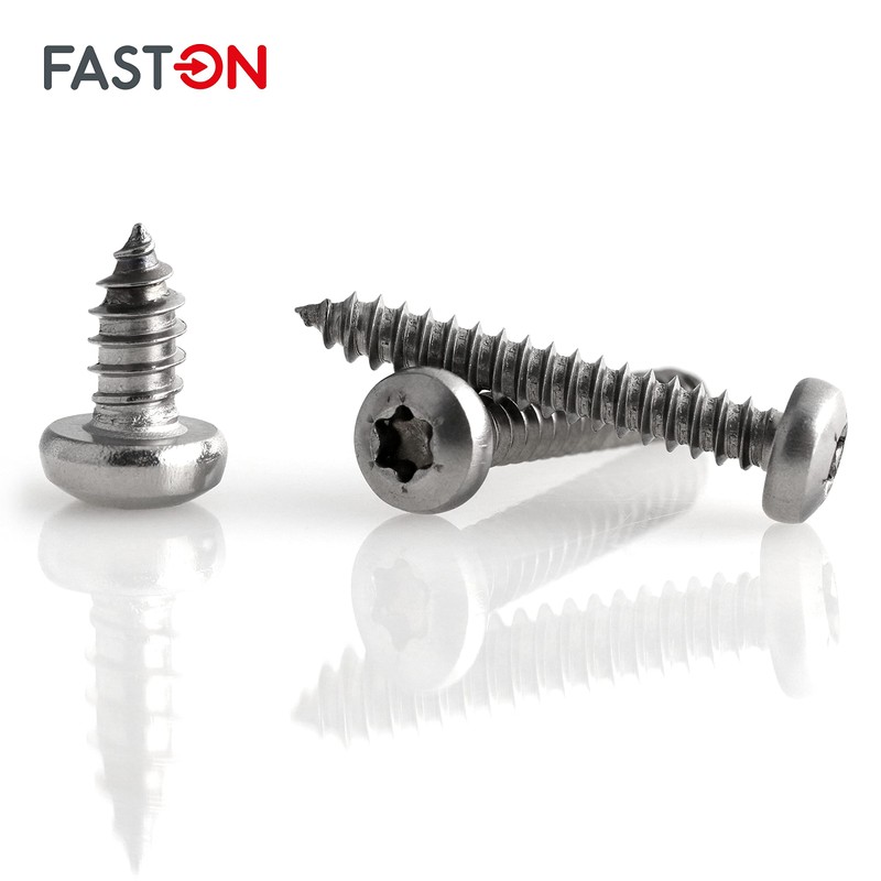 Faston Chipboard Screws with Round Head, Reinforced Head, Torx, Made