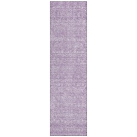 Addison Rugs Chantille ACN703 Lavender 2'3" x 7'6" Indoor Outdoor Hallway Runner Rug, Easy Clean, Machine Washable, Non Shedding, Kitchen Area Carpet for Bathroom, Patio, Laundry and Bedroom Rug
