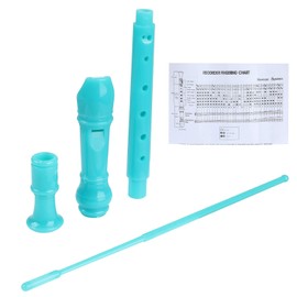 Soprano Recorder Flauta Recorder Plastic Fingering German Musical Recorder 8 Holes Set in C with Bag Flute Wiper for Children Soprano Beginners