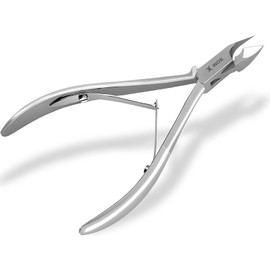 Professional Cuticle Nippers Cuticle Nippers Cuticle Scissors Stainless Steel with Sharp and Fine 10 mm Cutting Surface Cuticle Cutter Stainless Steel for Precise Removal of Protruding Cuticles