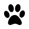 Dog Paw Print Sticker Vinyl Decal for Cars Vehicle Windows
