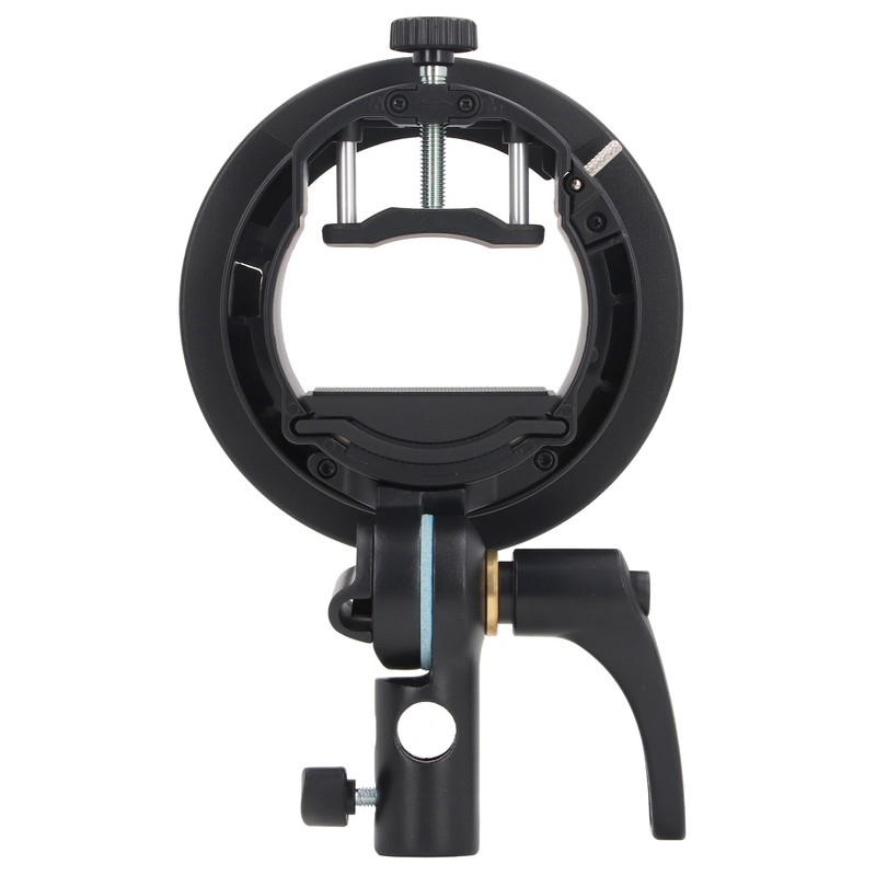 Flash Bracket for Bowens Mount Plastic Metal Round Head Flash