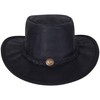 URBAN 5884 Genuine Leather Cowboy Hat, Western Cowboy Hat Made