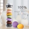 8Pcs Konjac Sponge Set Konjac Wash Face Flutter Natural Facial
