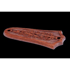 Purflex® Truss Rod Cover for Taylor, 2 hole, Pau Ferro with Baroque 2 engraved design