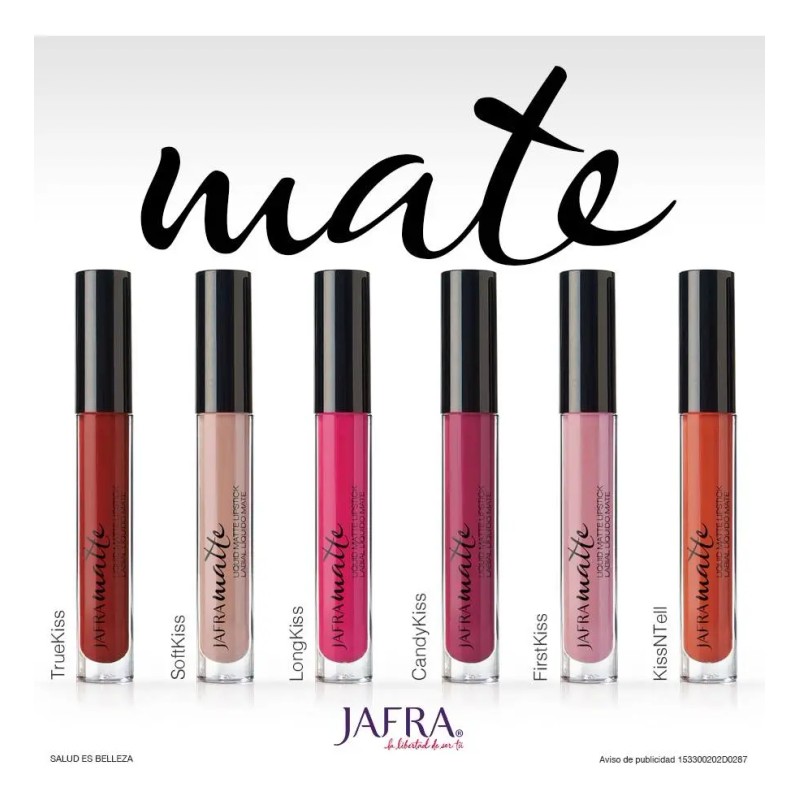 Jafra Labial Liquido Mate Escoge Tu Favorito