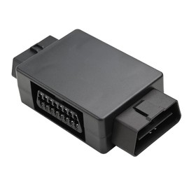 iKKEGOL Pocket OBD2 Splitter Adapter Full 16 Pin 1 Male to 3 Female OBD Cable Converter Connector (Black)