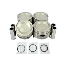 DNJ PRK408 Piston and Ring Kit For 1987-1993 Mazda B2200 2.2L L4 SOHC 8V Naturally Aspirated