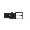 Genuine Leather Belt with Rivets Premium Quality, black