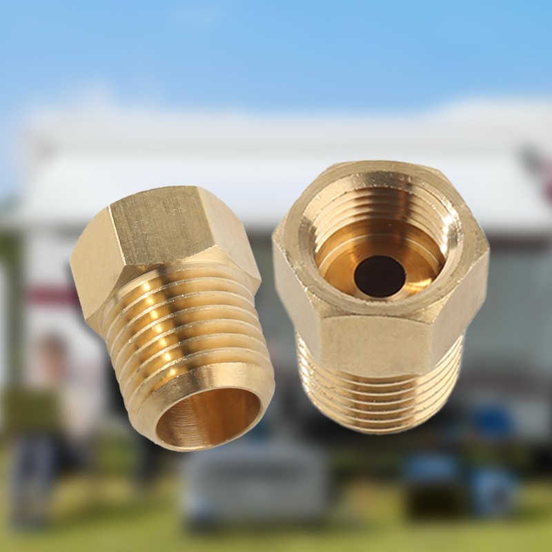 59953 Propane Fitting - 1/4" Male NPT x 1/4" Female