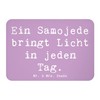 Mr. & Mrs. Panda Magnet Spruch Samojede Licht - Geschenk,
