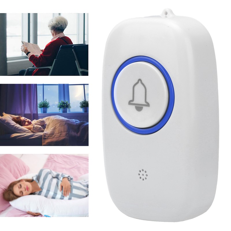 433MHz Wireless Door Bell Electronic Remote Control Smart Emergency Alarm