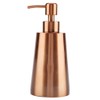350ml Stainless Steel Liquid Soap Shampoo Lotion Dispenser Pump, Square