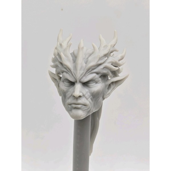 3d Printed MAELTHAR ELF Headsculpt #3 For 1/12 Classified/Leg
