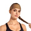 DSSWTP Animal Hair Pattern Workout Headbands Fashion Sports Sweatbands Yoga