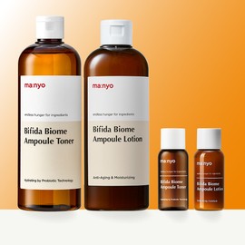Witch Factory Manyo Factory Bifida Biome Ampoule Toner & Lotion 2 Type Set / 마녀공장 비피다 바이옴 앰플 토너&로션 2종 SET