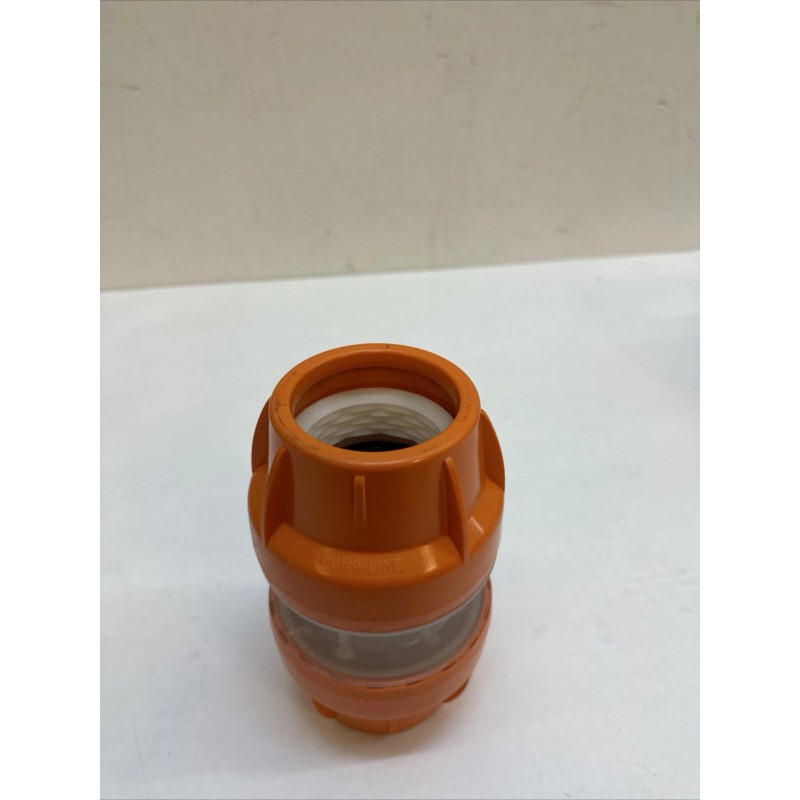 Dura-Line 20005097 Clear-Lock Orange 2 Inch Coupler