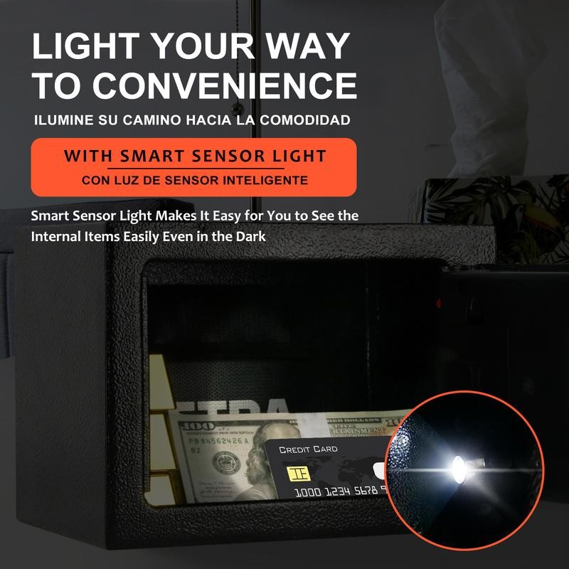 ​BOSTRA Mini Safe Box (0.23 Cu Ft) – Tiny But