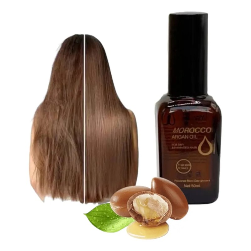 Aceite De Argán Morocco Argan Oil 50 Ml Premium Tratamiento