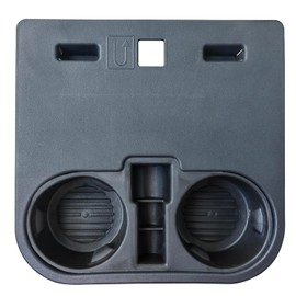 KYYET Front Center Console Cup Holder Replace for HC3Z-2813562-AB Compatible with 2015-2020 Ford F150 2017-2022 F250 F350 F450 Super Duty