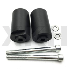 XKMT-No Cut Frame Slider Protector Compatible With 2002 2003 Kawasaki Zx9R Zx-9R Zx 9R Black [B0113EP85S]