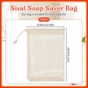 10 Pcs Soap Bags, Exfoliating Soap Saver Bags with Drawstring