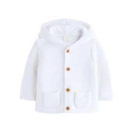 NEXT Baby Cardigan, White