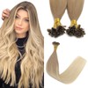 Sindra Pre Bonded U Tip Extensions Human Hair Light Ash