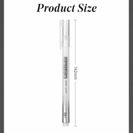 White Gold Silver Gel Pens 3 Colors 1.0mm Marker Rollerball Highlighter for Drawing Writing