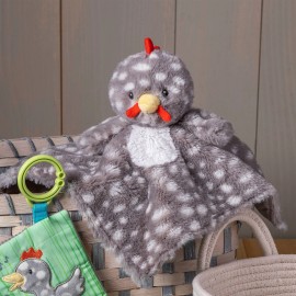 Mary Meyer Rocky Chicken Blanket Soft Toy and Blanket Combo for Baby Nursery 13x13 Inch