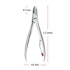 ZWILLING 42457-101 Nail Nipper, Rolled Nails, 2 Claws, Transforming Nails,