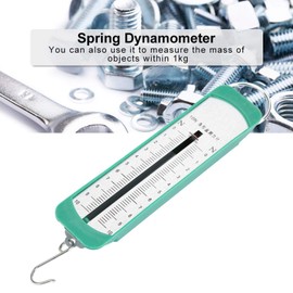 Akozon newton meter ◈ Spring Dynamometer 10N Newton Meter Spring Dynamometer Bar Physics Mechanical Experiment Instrument Measuring Range is 10N